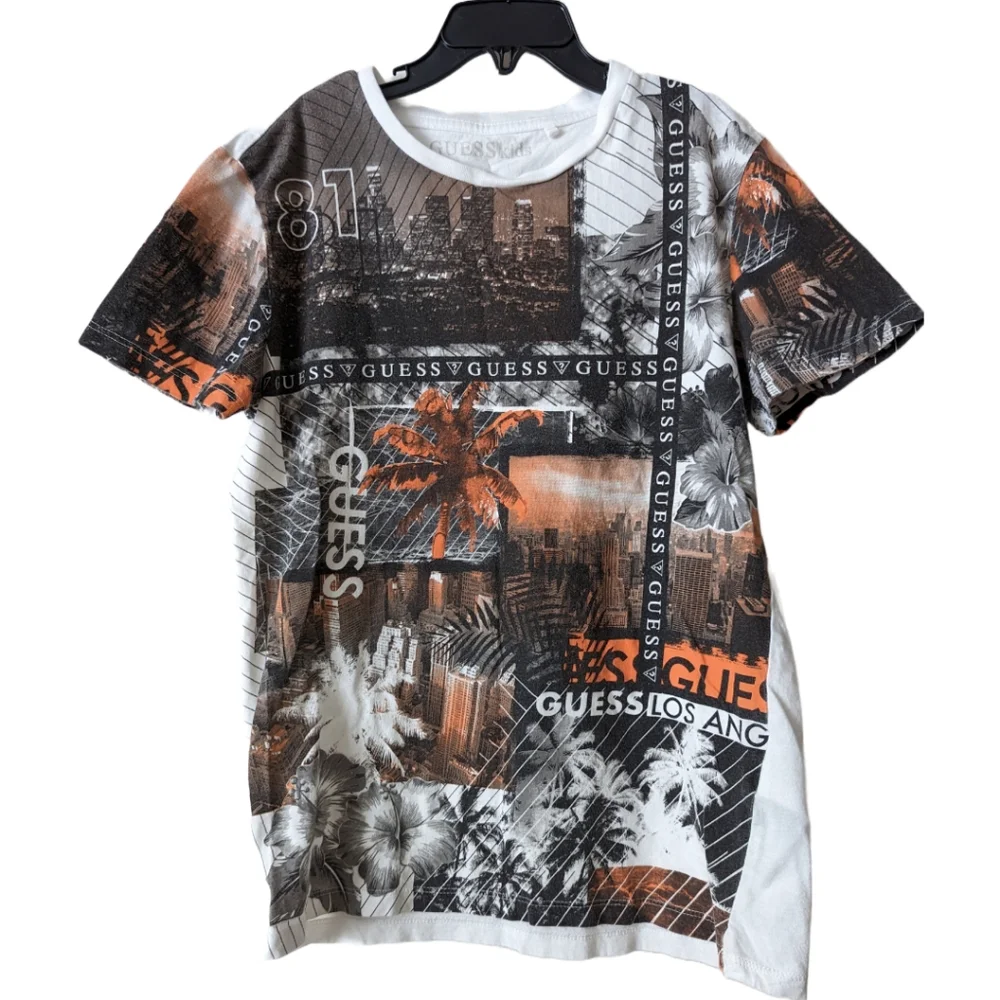Guess Boys Logo Printed Tee - Picture 1 of 2